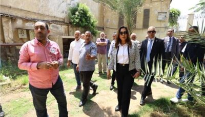 منال عوض تتفقد فرع القاهرة الكبرى لجهاز شئون البيئة وتتابع انتظام العمل 