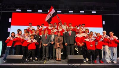 قنصل مصر في بنغازي يؤازر منتخب المواي تاي ويشهد مراسم تتويج الأبطال