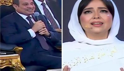 أول تعليق من هبة مجدي بعد دعم الرئيس السيسي لها في احتفالية المولد النبوي