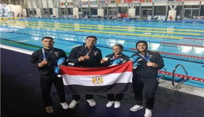 مصر تحصد برونزية تتابع للسباحة بالزعانف في دورة البحر المتوسط 
