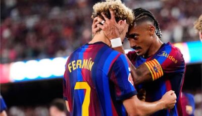 الشوط الأول| برشلونة يتقدم على بلباو في الدوري الإسباني