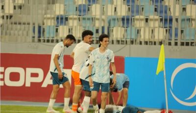 انطلاق مباراة القناة لمواجهة الجونة في الدوري الممتاز