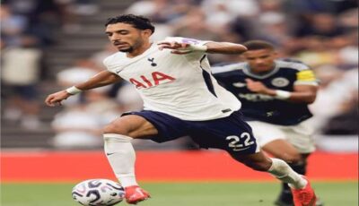 ماذا قدم عمر مرموش في ظهوره الأول مع توتنهام