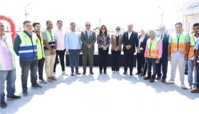 وزيرة التنمية المحلية ومحافظ القليوبية يفتتحان وحدة احتجاز المضبوطات بالخانكة