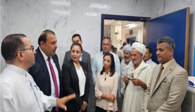 3676 مستفيدًا من قافلة «مجلس الوزراء» الطبية بالبحيرة