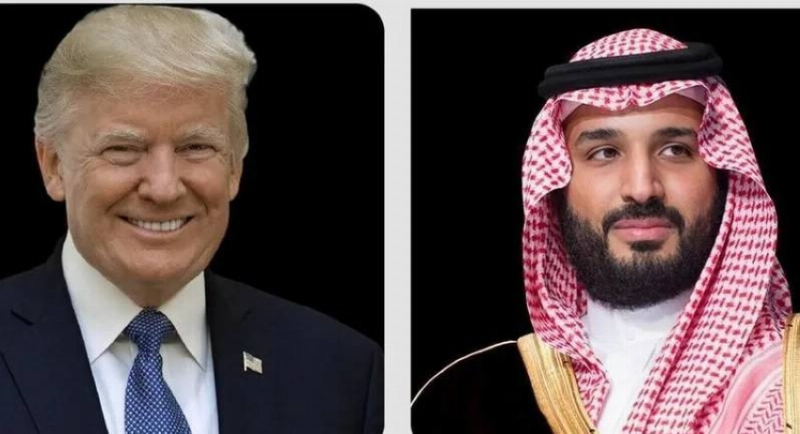 ولي العهد والرئيس الأمريكي يبحثان تطورات الأوضاع في المنطقة
