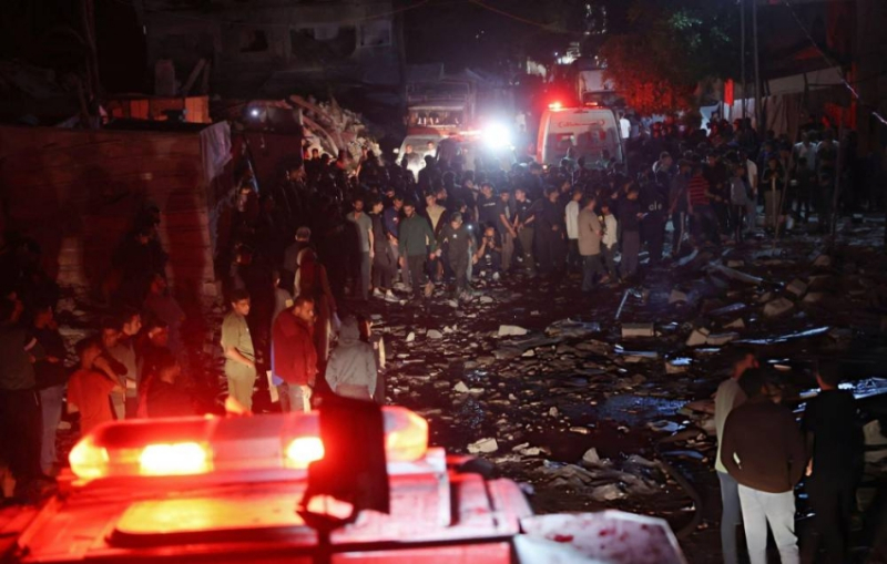 استشهاد (7) فلسطينيين في قصف الاحتلال على القطاع