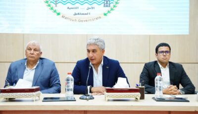 وزير السياحة ومحافظ مطروح يبحثان فرص الاستثمار مع مستثمري المحافظة