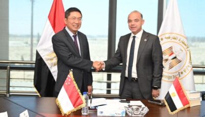 نعمل على تطوير العلاقات المصرية السنغافورية وتحويلها لشراكات تدعم معدلات التجارة