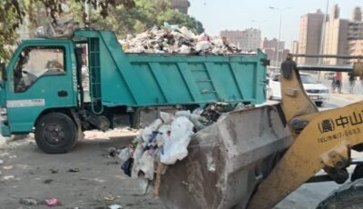محافظ الجيزة يضبط أعمال بناء مخالف وجمالونات بدون ترخيص بأبو النمرس والعمرانية