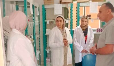 وكيل صحة بني سويف يتابع العمل بوحدة الكوم الأحمر.. إحالة المتغيبين للشؤون القانونية