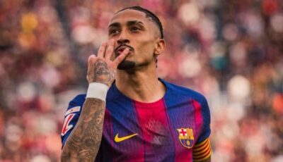 رافينيا وفيرمين أمام تحدٍ تاريخي مع برشلونة بعد إنجاز ميسي