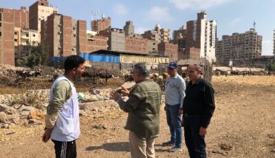 مهلة 5 ساعات لإخلاء قطعة أرض بمنطقة امتداد أبو الليل المطلة على شارع الجيش من المواشى