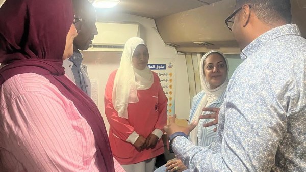 قافلة طبية بنادي الرياضات البحرية لتقديم خدمات 100 يوم صحة وتنظيم الأسرة بالمجان
