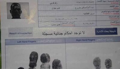 عايز فيش مستعجل؟.. خطوات وأوراق استخراج صحيفة الحالة الجنائية أونلاين