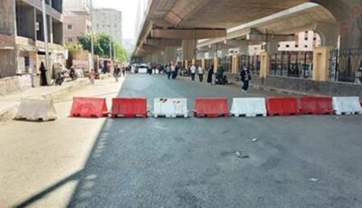 تحويلات مرورية بمحور محمد حسين هيكل بالقاهرة