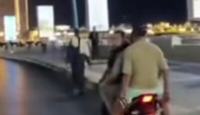 شباب يضايقون شابًا يرتدي الجلباب الصعيدي على كورنيش الإسكندرية| شاهد