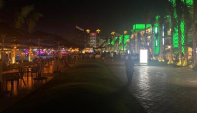 ماس كهربائي وراء اشتعال سور شجري