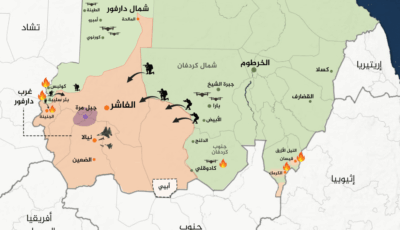 بالخرائط.. أين يتقدم الجيش في السودان وما جبهات القتال الجديدة؟ | سياسة