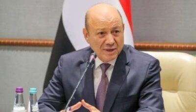 العليمى يحذر من مغامرات الحوثيين فى باب المندب