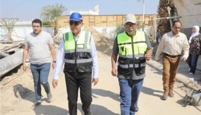 محافظ المنيا يوجه برفع كفاءة محطة مياه سلطانة وزيادة طاقتها الإنتاجية