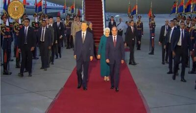 القاهرة تتزين لضيفها الكبير.. بدء الزيارة الرسمية للرئيس الصيني إلى مصر