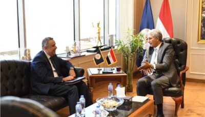 وزير السياحة والآثار يلتقي سفير مصر لدى أمريكا قبيل سفره لتولي مهام منصبه
