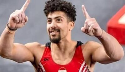عمر العربي يحصد برونزية الجمباز في دورة البحر المتوسط 