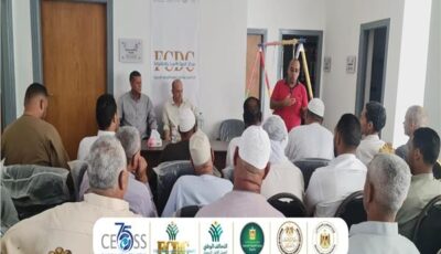 التحالف الوطني ينظم لقاءات توعوية للمزارعين حول الإرشاد والري الحديث بالبحيرة