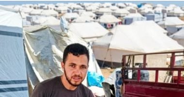 ياسين معروف.. القصف أفقده قدمه وأصاب الأخرى ويحلم بالسفر للعلاج خارج غزة