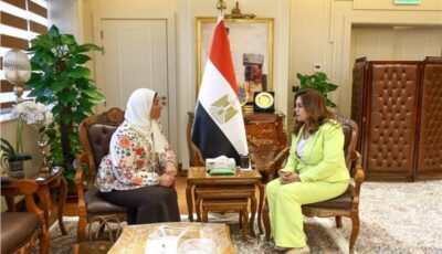 وزارة التنمية المحلية تستضيف الكاتبة نشوى الحوفي في ندوة تثقيفية