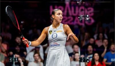 هانيا الحمامي تتأهل إلى نصف نهائي بطولة لندن للإسكواش 2026