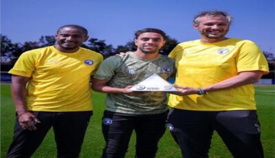الشيبي يحصد جائزة أفضل لاعب في بيراميدز بتصويت زملائه 