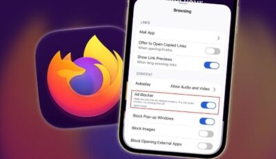 فايرفوكس يضيف مانع إعلانات مدمجا إلى أجهزة آيفون